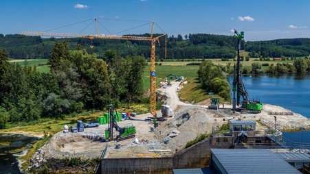 Schlingen, Wehranlage